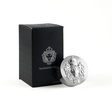 5 X 5oz Silver Stacker Rounds By Scottsdale Mint - 25oz .999 Silver A319