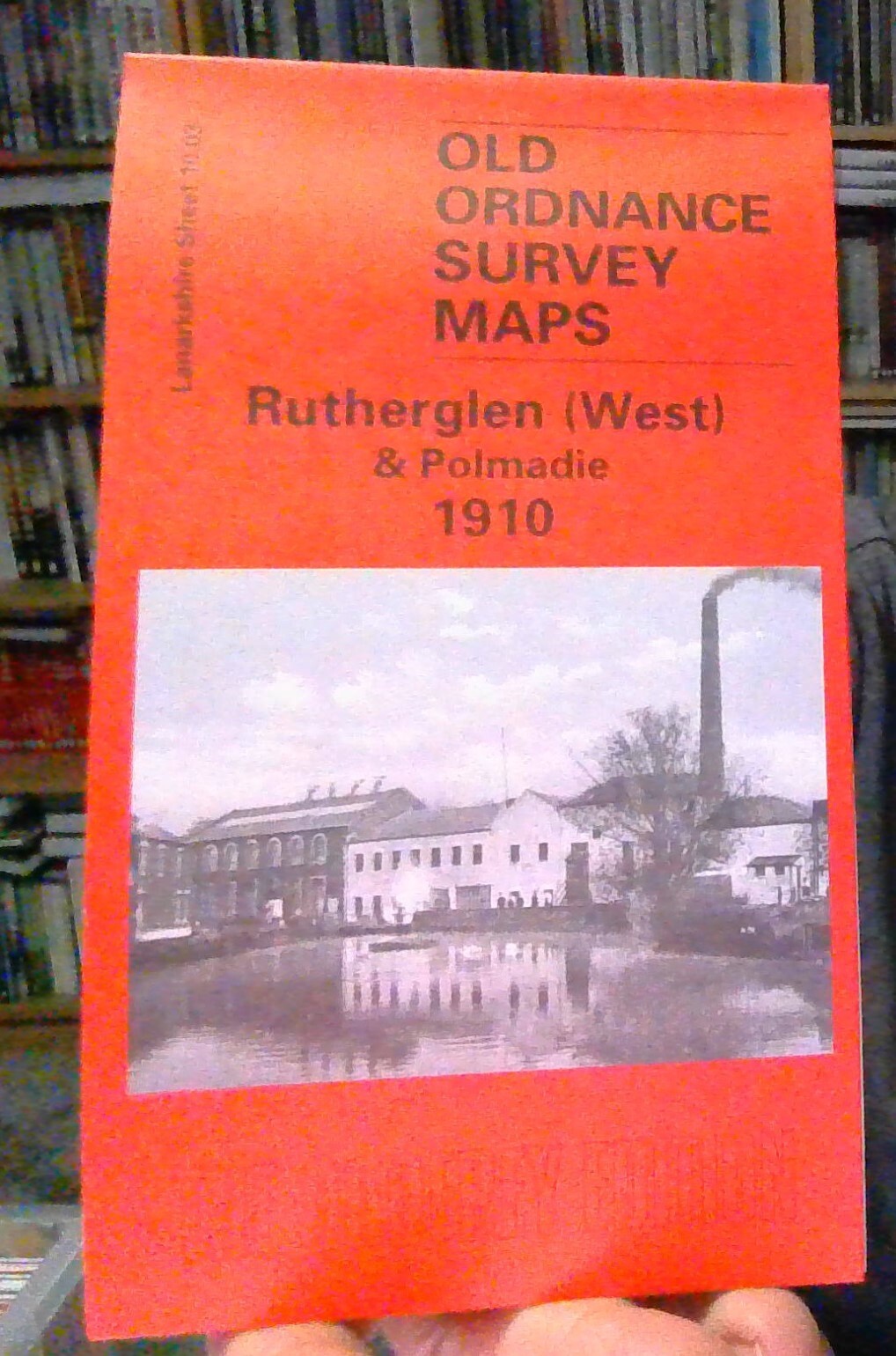 MAP OF Rutherglen (West) & Polmadie 1910: LANARKSHIRE SHEET 10.03 NEW