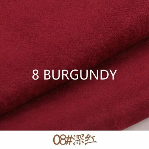 Tessuto ecopelle scamosciato fai da te materiale scamosciato tappezzeria cuscino sedia semplice dressmake - Foto 39 di 42