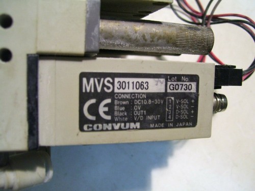 CONJUNTO GENERADOR DE VACÍO TRIPLE CONVUM CVX-1244-MC2 CON VÁLVULAS Y PRENSA CTRL P3086B - Imagen 3 de 7