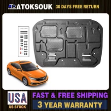 For Honda Civic 2017-2019 Front Engine Splash Shield Engine Cover Case Guard