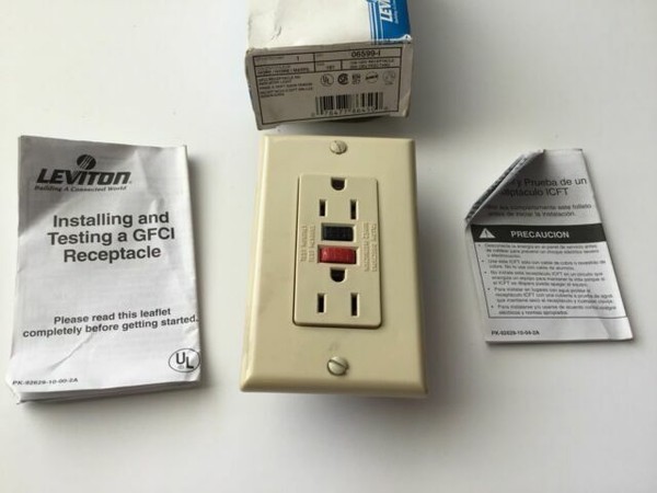Leviton Ground Fault Circuit Interrupter 6599-I for sale online | eBay