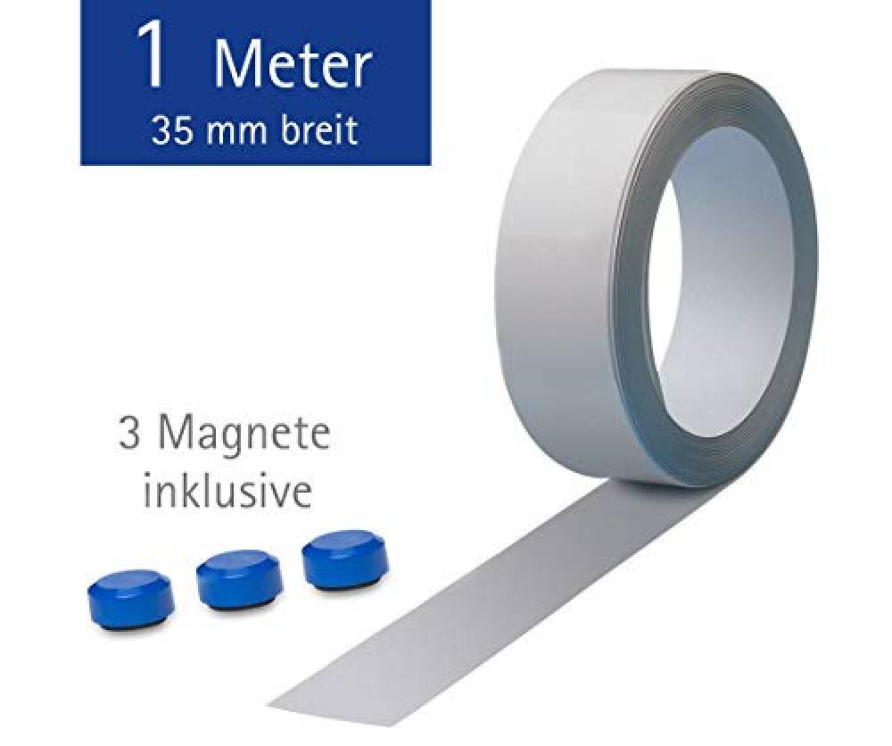 Maul HEBEL Ferroband, (B) 35 mm x (L) 1000 mm, Weiß - NUOVO