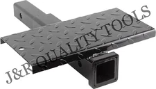 18" Hitch Extension 2" Receiver w/ Step Hitch Mount Extender for Truck Trailer