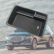 Fit 2021-2025 Genesis GV80 Car Center Armrest Storage Box Organizer Tray Custom