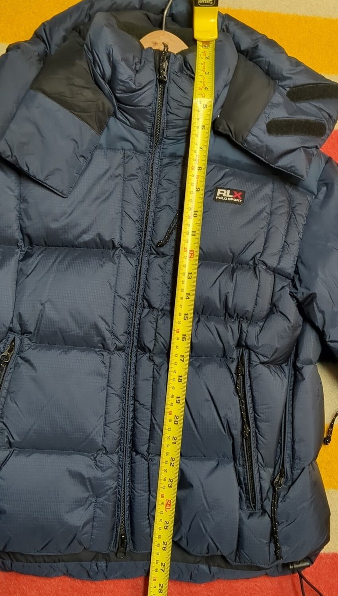 VTG 90s RLX Polo Sport Hooded Insulated Down Puffer Winter VTG 90s RLX Polo Sport Hooded Insulated Down Puffer Winter