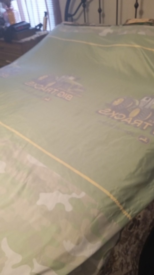 John Deere Shower Curtain Big Track's 70" X 72" Used eBay