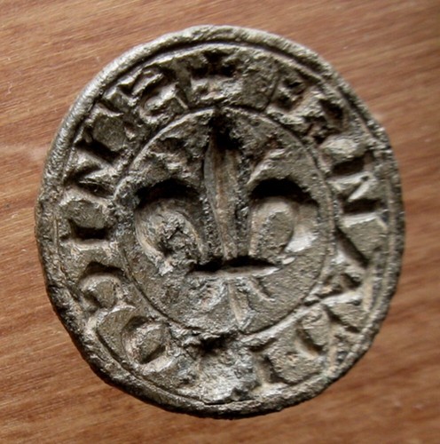 Italien/Neapel - Unbestimmtes Siegel - Lilie der Anjou - 1266/1309