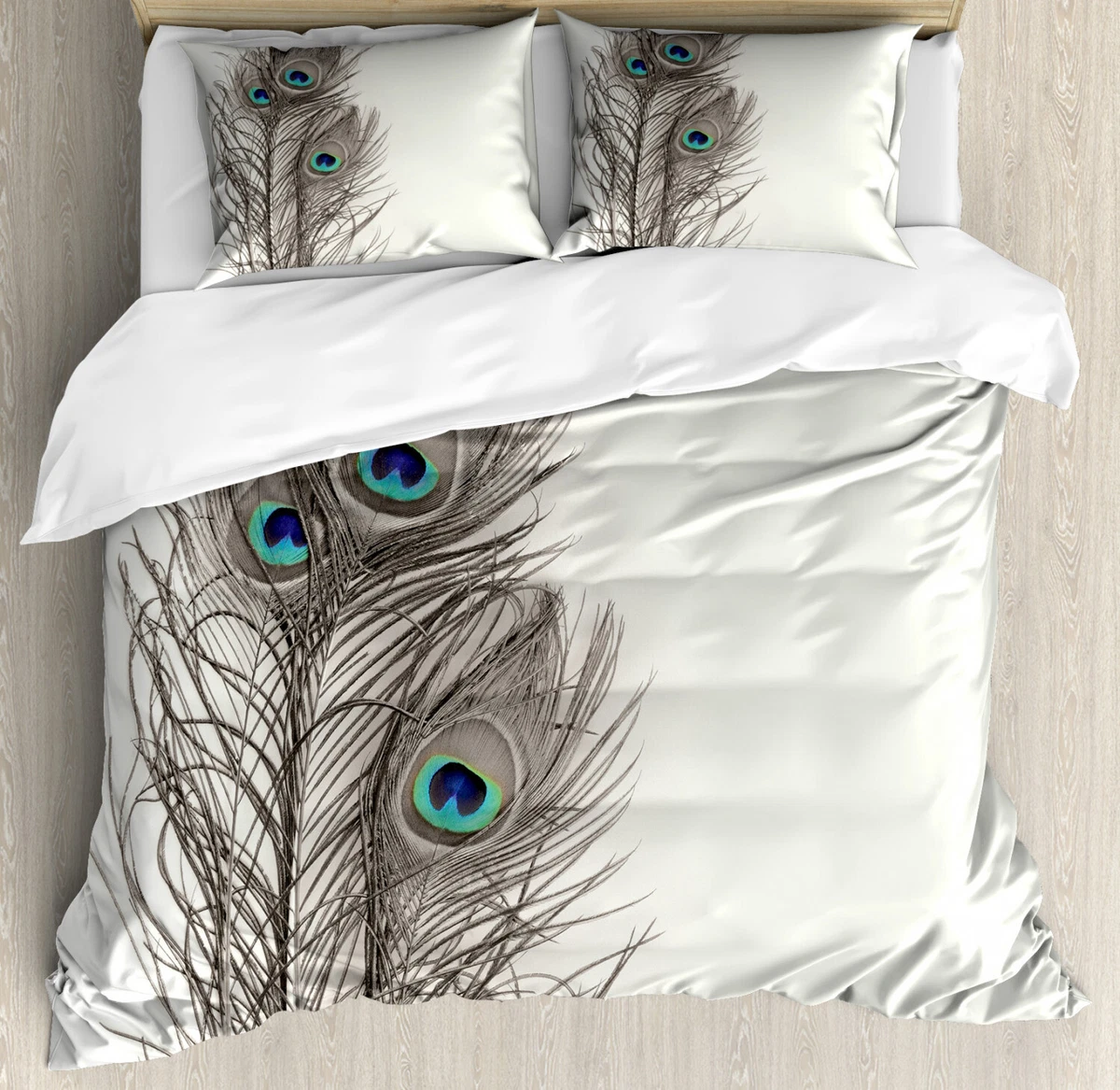 Peacock 2025 pillow shams