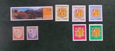 Lot Briefmarken Briefmark kein Album PRINCIPAT ANDORRA Wappen Wappen neu**