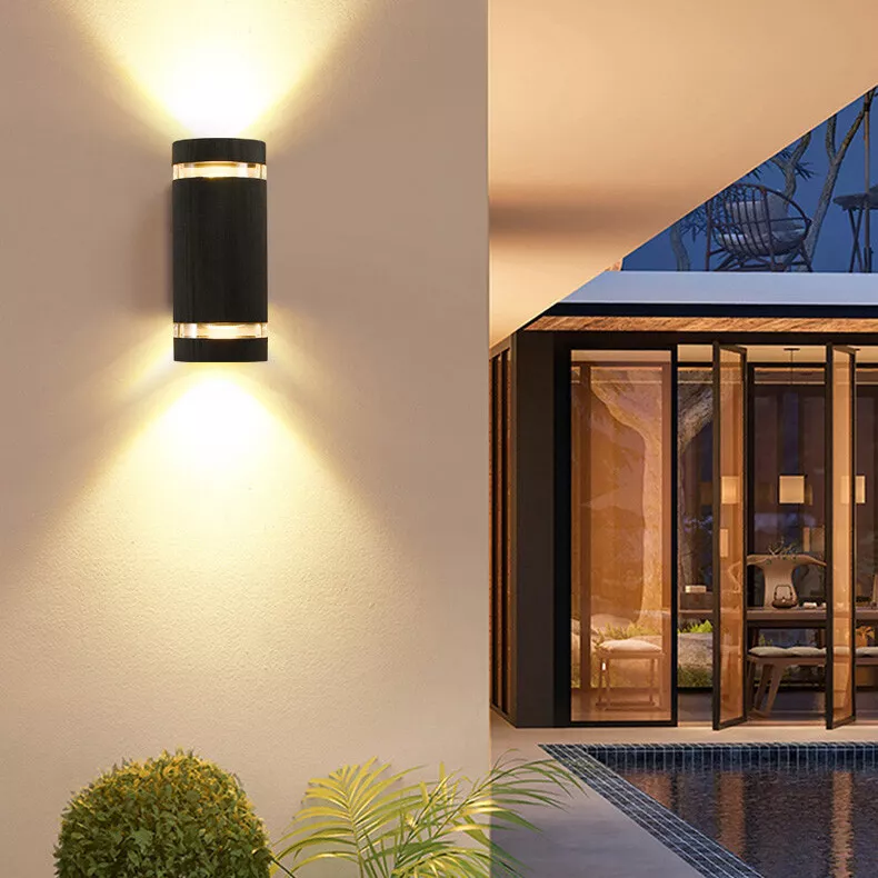 Outdoor Lighting 8W Wall Sconce Light Waterproof Up Down Lamp
