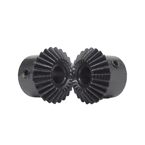 Ingranaggio conico modulo 2,5 15-40T denti 90° 1:1 accoppiamento trasmissione metallo - Foto 1 di 3