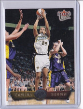 2002 Fleer Ultra WNBA #36 EDWINA BROWN DETROIT SHOCK IDB1