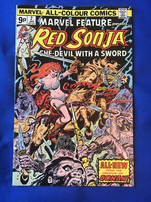 Marvel Feature #2 VFN (8.0) MARVEL ( Vol 2 1975) Red Sonja (5)