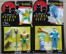 Kenner BATMAN ANIMATED POGO STICK JOKER  RA’s AL GHUL Set of 2 MOC