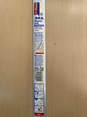 Übergangsleiste für z.B Parkett oder Laminat Aluminiumprofil D.O.S lfm 4,90 