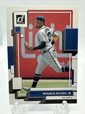 2022 Donruss Baseball Ronald Acuna Jr. Image Variation Atlanta Braves