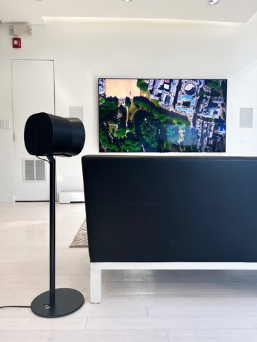 ynVISION Fixed Height Floor Stand Compatible with SONOS Era 100 & Era 300 - Picture 6 of 6