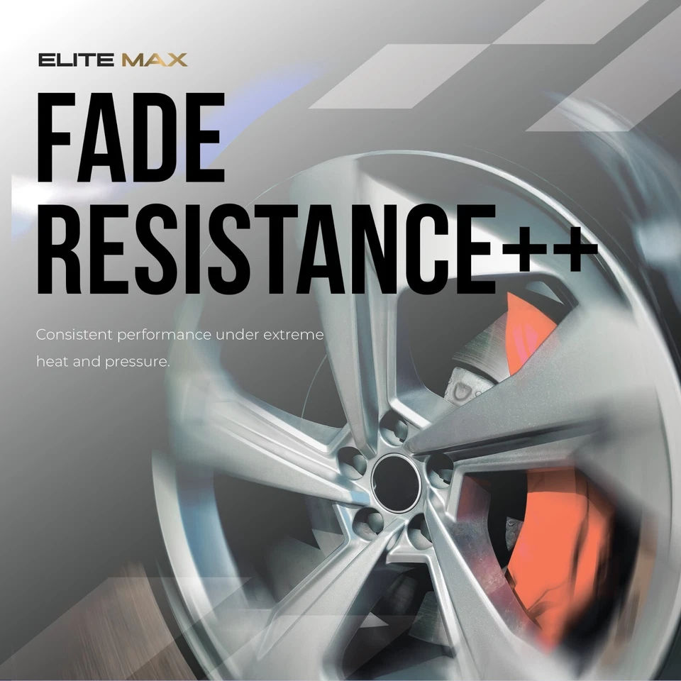 Front Elite-Max Carbon Ceramic Pad for 2019-2021 2022 2023 Ford Ranger Bronco - Image 4 of 4