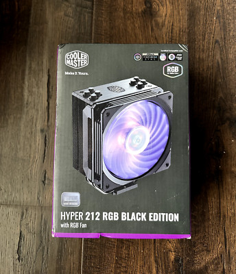 Cooler Master Hyper 212 RGB Black Edition CPU Fan