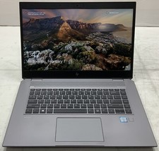 HP ZBook Studio G5 i7-8850H 32GB RAM 512GB SSD 15.6" Quadro P1000 Bad Battery