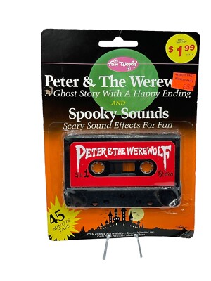 Peter & the Werewolf Spooky Sounds Cassette Fun World Rare New