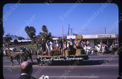sl83 Original slide 1969 Arizona Parade float '' Scenemaker '' 142a