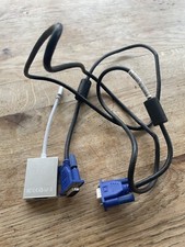 Image of USB C Type C Male to VGA Female Adapter with 1.8 M VGA/SVGA Cable Lead