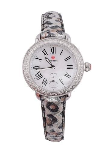 NEW Michele Serein Petite 28mm Diamond Watch Swiss Quartz MW21E01A1025  $1715.0