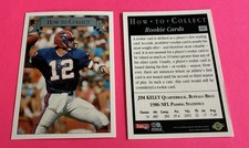 1992 Ultimate Trading Co. WLAF  Football #197 Jim Kelly - How to Collect card