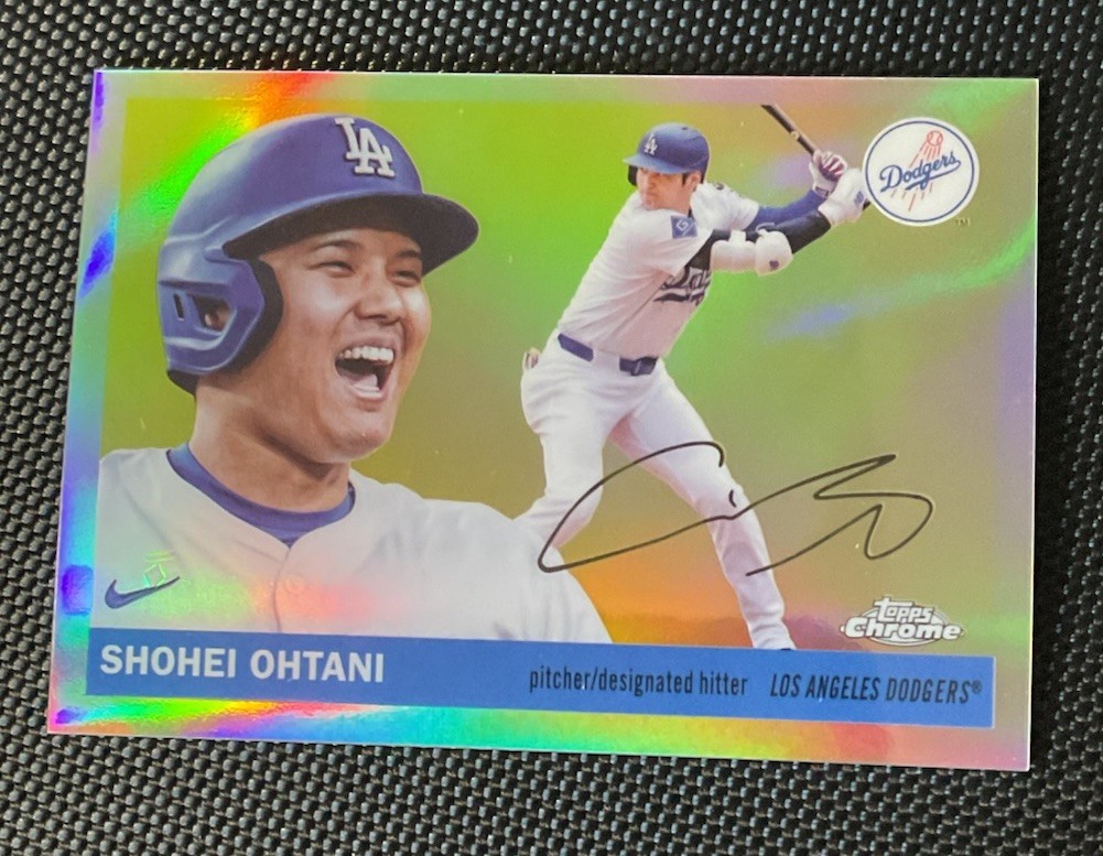 2025 Topps Chrome Platinum Shohei Ohtani Image Variation SSP