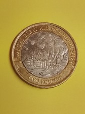 2016 Great Fire of London £2 Coin Circulated