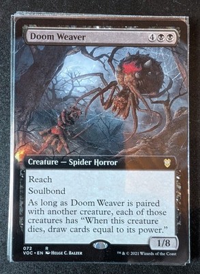 MTG | Doom Weaver | NM | EN | VOC 072 | Extended Art