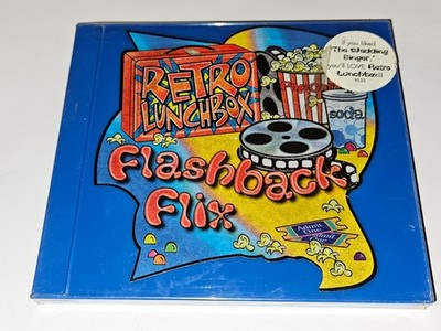Retro Lunchbox Flashback Flix CD Soundtrack Compilation 1998 Sony *NEW/SEALED*