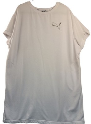 Puma Womens Oversized 3X T-Shirt Dress Athleisure Streetwear Sporty Relaxed