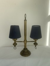 Vintage Double Arm Brass Bankers Lamp Student Lamp Desk lamp