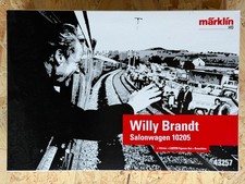 MÄRKLIN H0 43257 WILLY BRANDT SALONWAGEN 10205 PERSONENWAGEN OVP (M-9-FF)