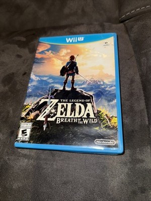 The Legend of Zelda: Breath of the Wild Nintendo Wii U Game Tested Free Shipping