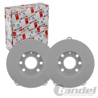 2X Ferodo 236Mm Bremsscheiben Voll Vorne Passend FüR Chevrolet Corsa Opel Ascona