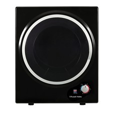 Image of Russell Hobbs RH3VTD800B Black 2.5kg Compact Mini Vented Tumble Dryer Portable