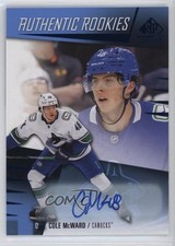 2023-24 Upper Deck SP Game Used Authentic Rookies Cole McWard #210 Auto 0cv