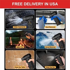 Cordless Turbo Jet Fan Blower 990000 RPM Electric Air Duster for Car PC Home