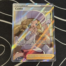 Caitlin (Full Art) 189/198 Pokemon Card Swsh06: Sword & Shield - Chilling Reign on eBay