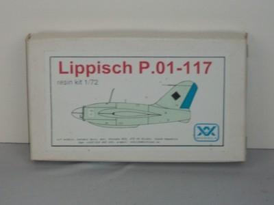 AV Models 1/72 Scale Lippisch P.01-117