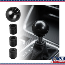Round Manual Shifter Knob M8 M10 M12 Adapters Manual Cars Round Manual Shifter Knob M8 M10 M12 Adapters Manual Cars