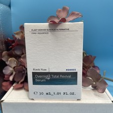 KORRES Black Pine Overnight Total Revival Serum FIRM RESURFACE 1.01 oz B24