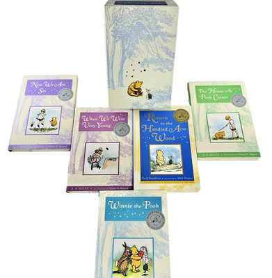 The World of Winnie The Pooh Deluxe Gift Box Set by A. Milne Hardcover Books