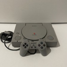 SONY PLAYSTATION 1 PS1 CONSOLE - SCPH-7502 - CONTROLLER E CAVI