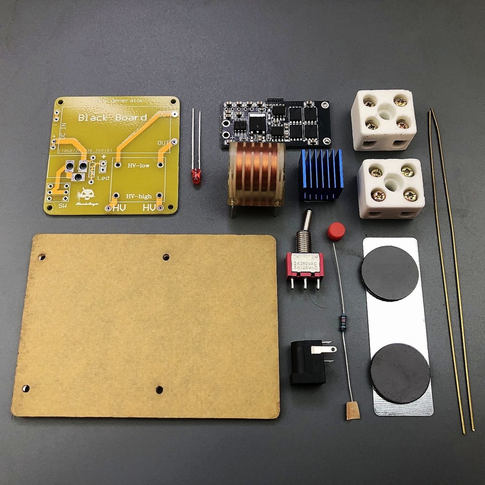 Mini Jacob's Ladder DIY Kits High Voltage experiment Electronic DIY