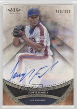 2017 Topps Tier One Prime Performers 230/300 Jeurys Familia #PPA-JFM Auto 0m0